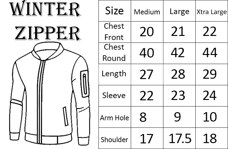 Premium Zipper Jacket For Men French Fleece Fabric Smart Look Comfortable Wear Easy Wash - Image 3