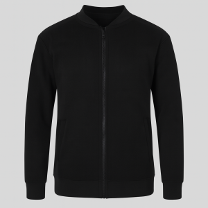 Premium Zipper Jacket For Men French Fleece Fabric Smart Look Comfortable Wear Easy Wash